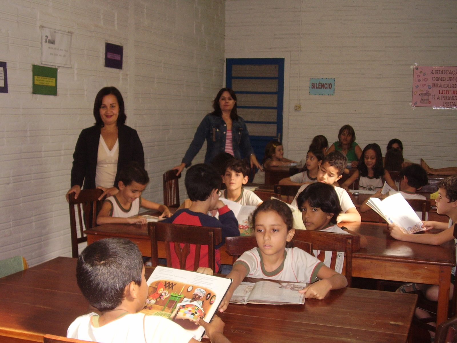 Biblioteca — acompanhamento pedagógico