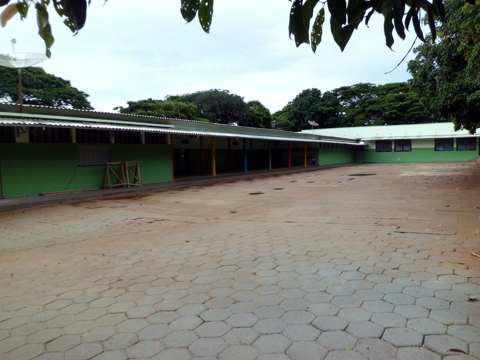 Pátio coberto